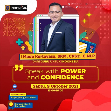 Dari Guru Untuk Indonesia: Sharing Session ‘Speak With Power & Confidence’